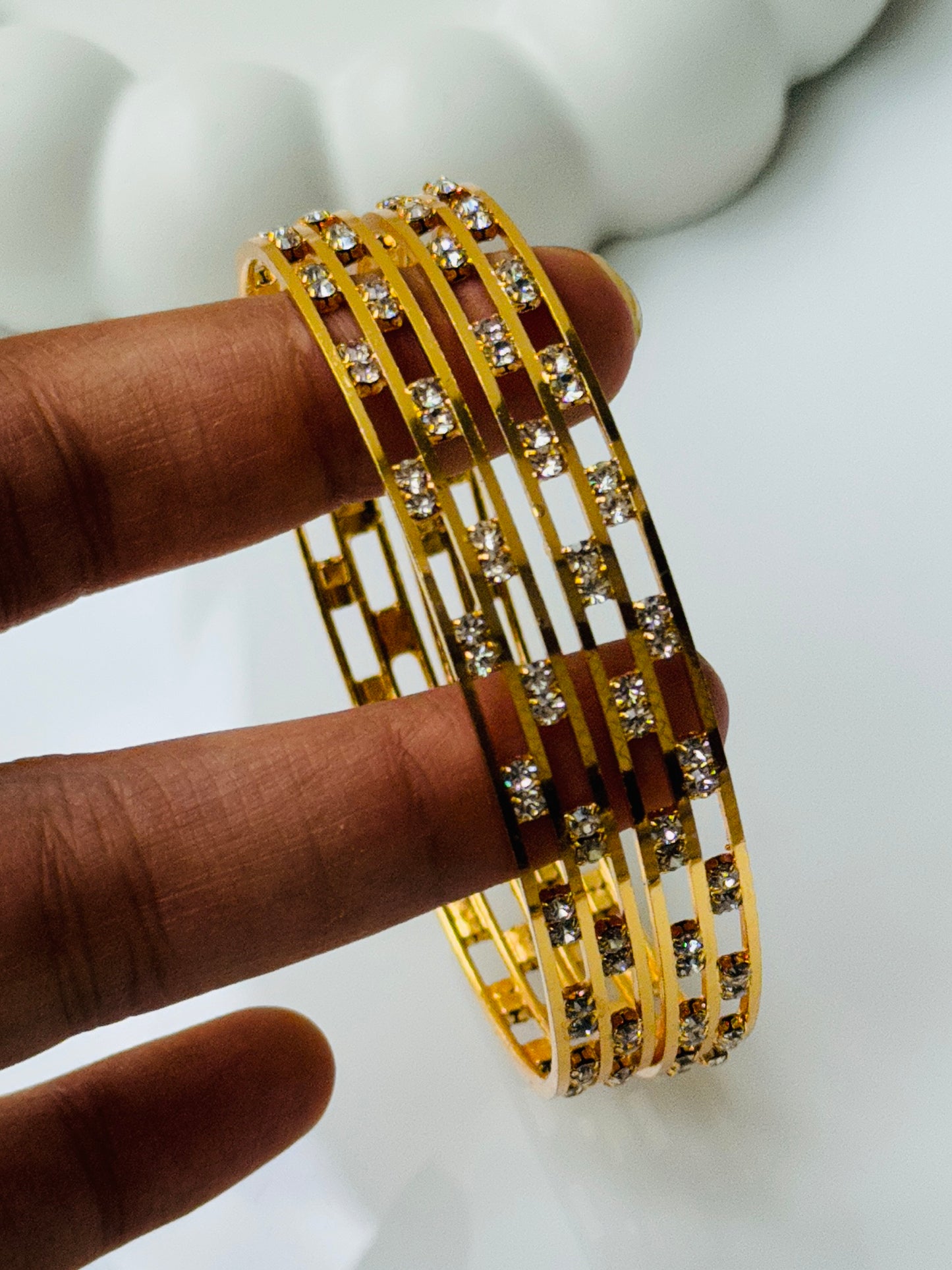 MICRO GOLD PLATED ANTI TARNISH BANGLES