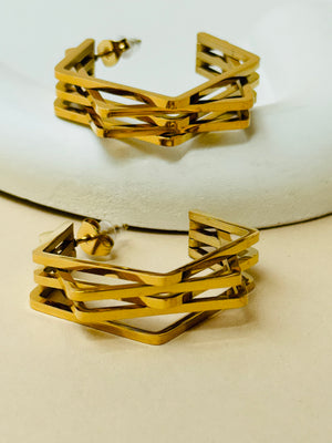 18K GOLD PLATED EARRINGS