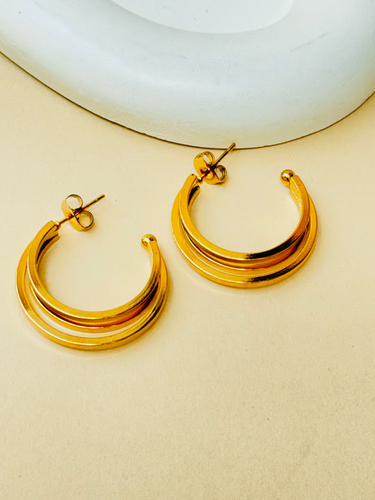 18K GOLD PLATED EARRINGS