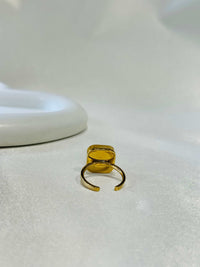 18K GOLD PLATED ANTI TARNISH ADJUSTABLE RING