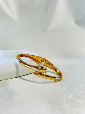 18K GOLD PLATED ANTI TARNISH SNAKE BRACELET