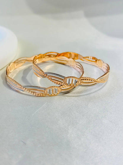 ROSE GOLD PLATED BANGLES