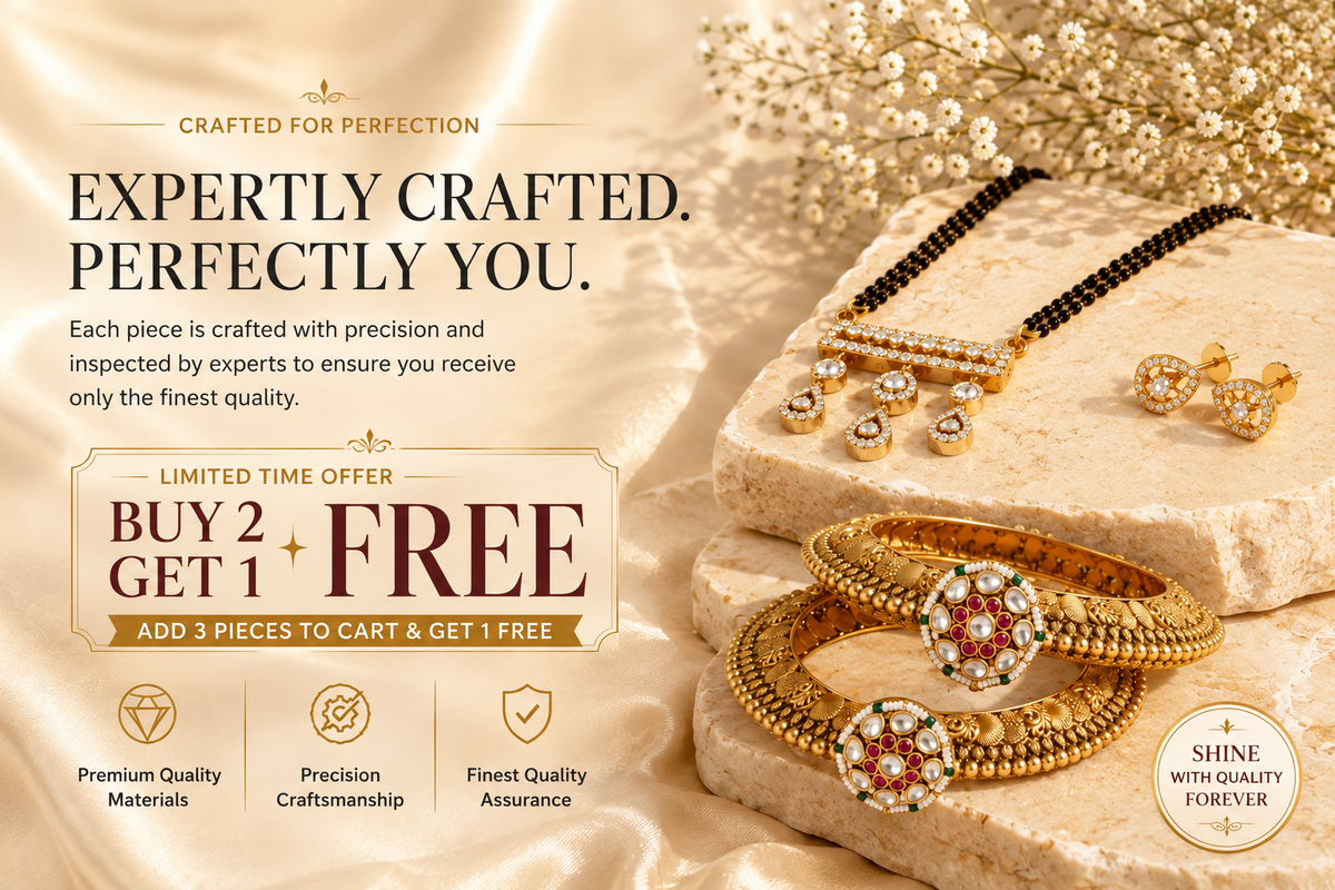 Buy 2 Get 1 Free - Womens Jewellery